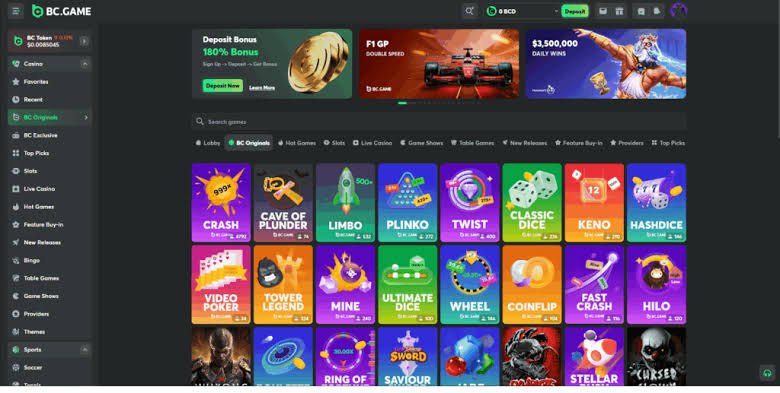 Experience the Thrill of BC.Game Casino Your Ultimate Gaming Destination